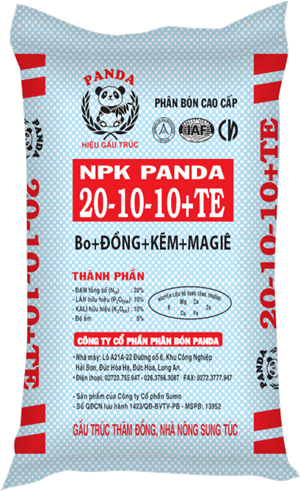 Phân NPK 20-10-10 + TE