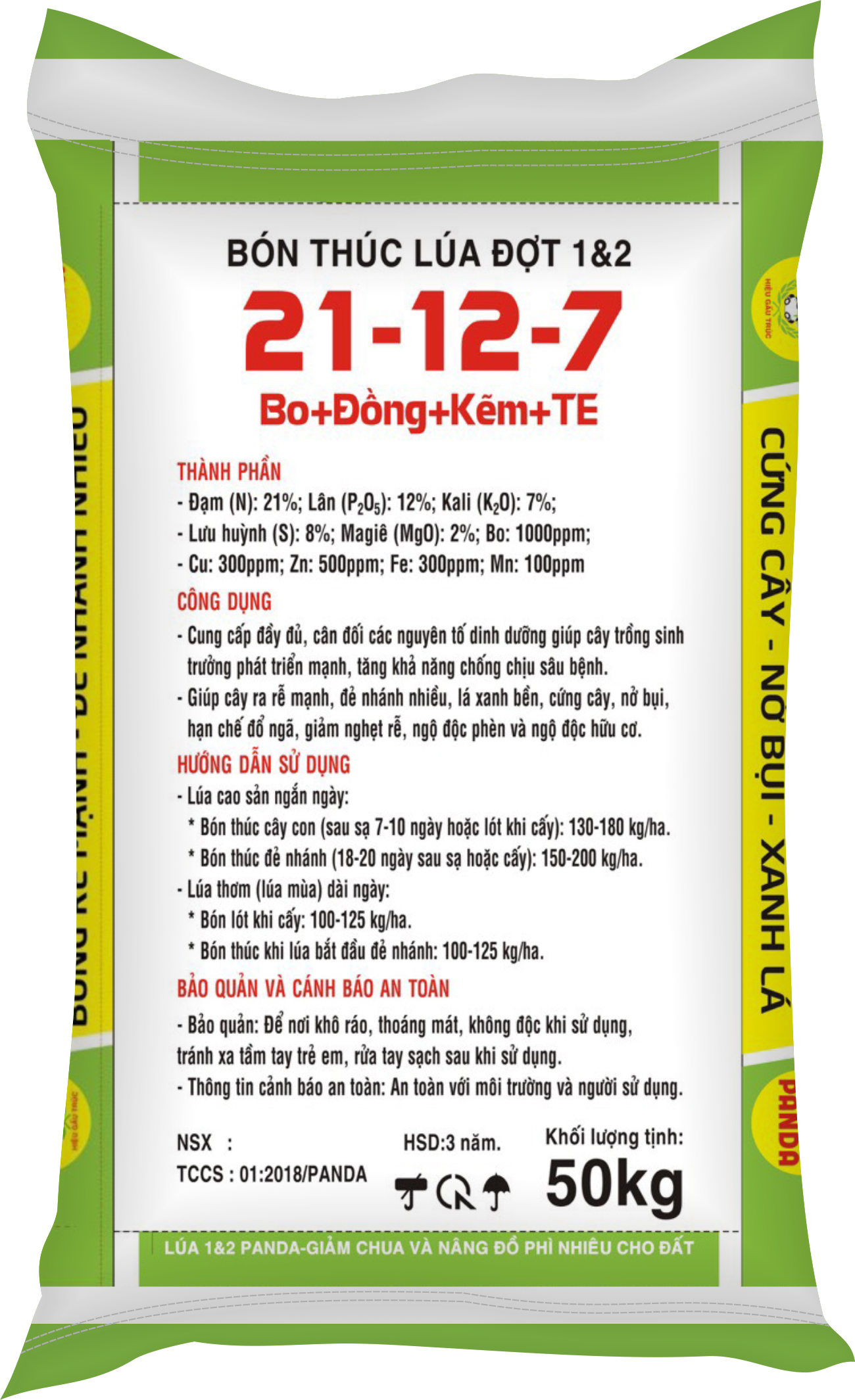 Phân Bón Chuyên Dùng Cho Lúa Đợt (1&2)-10083