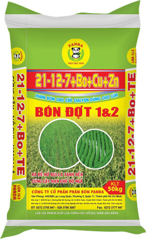 Phân Bón Chuyên Dùng Cho Lúa Đợt (1&2)