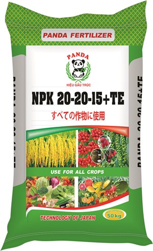 Phân NPK 20 - 20 -15 + TE